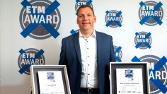 Andreas Wimmer, Member of the Management Board of Knorr-Bremse Systeme für Nutzfahrzeuge GmbH accepted both awards in Berlin.